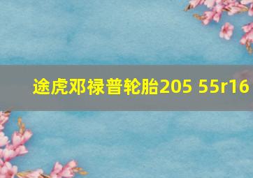 途虎邓禄普轮胎205 55r16